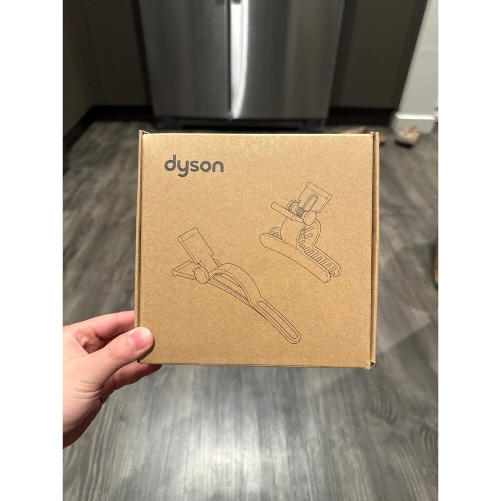 Set of 3 Dyson Hair Clips 2 Sectioning & 1 Wide Hair Clips